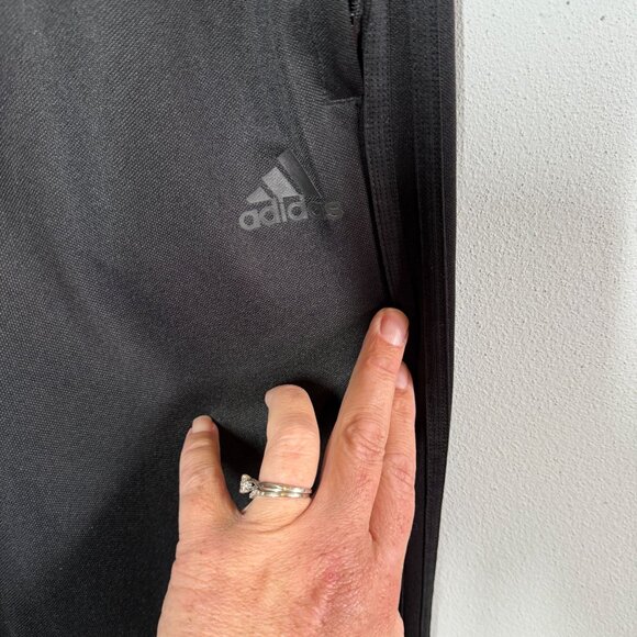 Adidas Womens Tiro 25 Essentials Training Pants Large (16/18) Activewear Zip Cuf - Picture 6 of 14